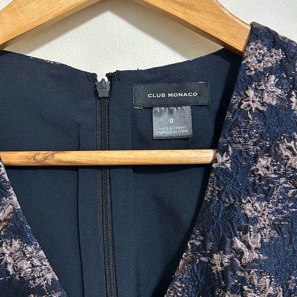 Club Monaco Sequin Dress (Navy) - Picture 3 of 4